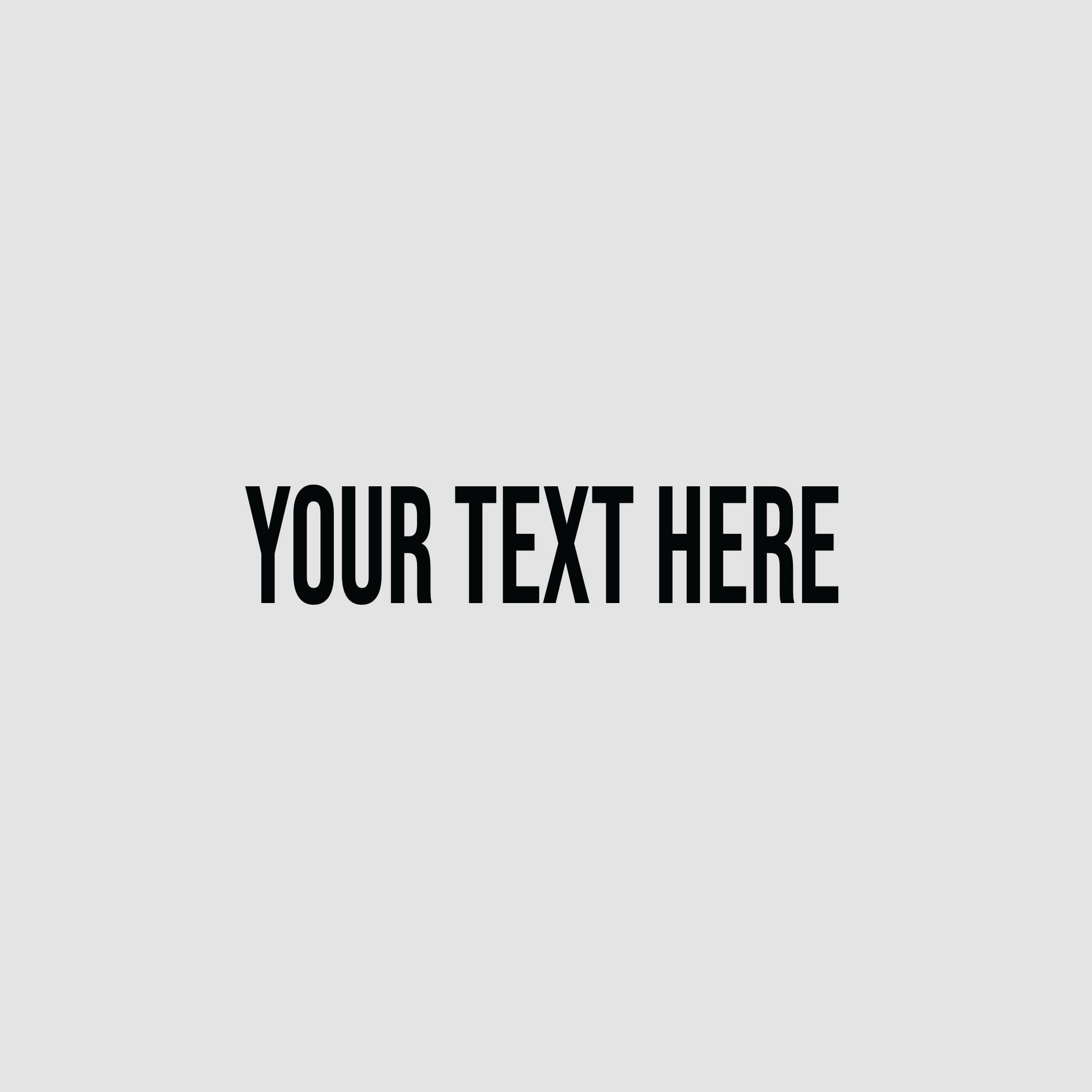 Custom Lettering (6-24in)