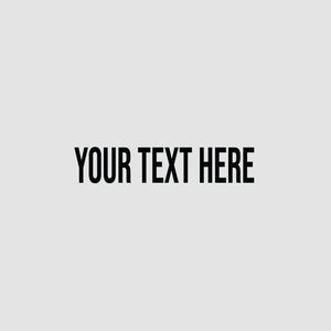 Custom Lettering (6-24in)